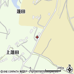 福島県二本松市上蓬田282周辺の地図