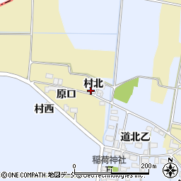 福島県河沼郡湯川村湊村北周辺の地図