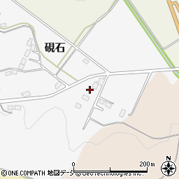 福島県二本松市硯石86周辺の地図