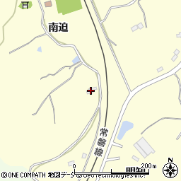 福島県南相馬市原町区江井南迫159-2周辺の地図