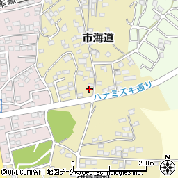 福島県二本松市市海道65周辺の地図
