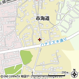 福島県二本松市市海道66周辺の地図
