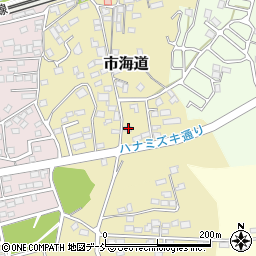 福島県二本松市市海道195周辺の地図
