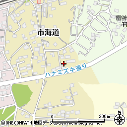 福島県二本松市市海道199周辺の地図