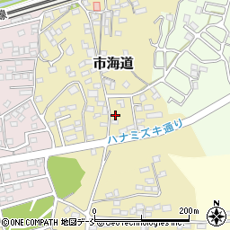 福島県二本松市市海道193周辺の地図