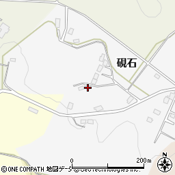 福島県二本松市硯石115周辺の地図