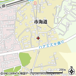福島県二本松市市海道68周辺の地図