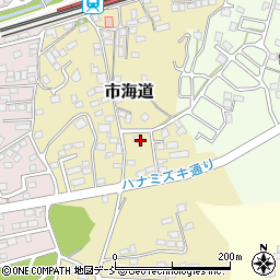福島県二本松市市海道191周辺の地図