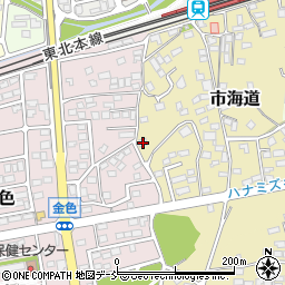 福島県二本松市市海道29周辺の地図