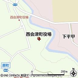 福島県耶麻郡西会津町周辺の地図