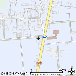 青木郵便局周辺の地図