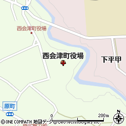 西会津町役場周辺の地図