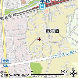 福島県二本松市市海道32-1周辺の地図