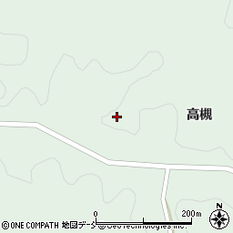 福島県二本松市太田高槻25周辺の地図