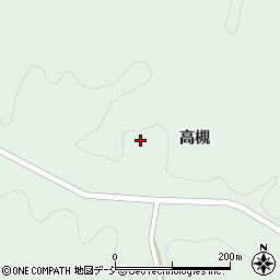 福島県二本松市太田高槻12周辺の地図