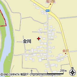 福島県喜多方市塩川町金橋金川2152周辺の地図