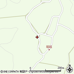 福島県西会津町（耶麻郡）野沢（堀越）周辺の地図