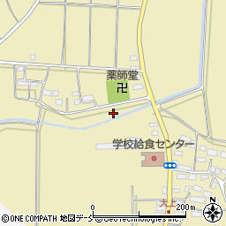 福島県会津坂下町（河沼郡）大上（村向甲）周辺の地図