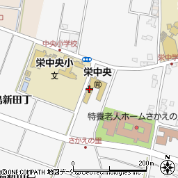 栄中央周辺の地図