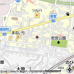 福島県二本松市若宮2丁目154周辺の地図