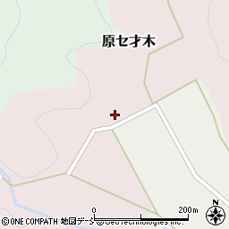 福島県二本松市原セ才木144周辺の地図