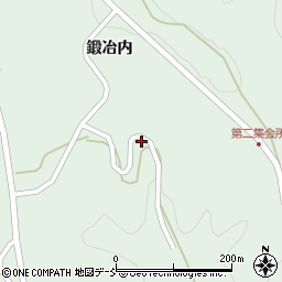 福島県二本松市太田沢木屋周辺の地図