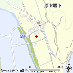 福島県二本松市原セ堰下266周辺の地図