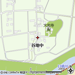 福島県喜多方市塩川町遠田谷地中周辺の地図