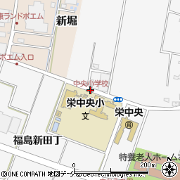 中央小学校周辺の地図