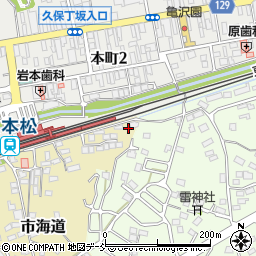 福島県二本松市市海道147-3周辺の地図