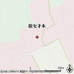 福島県二本松市原セ才木168周辺の地図