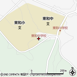 東和中学校周辺の地図
