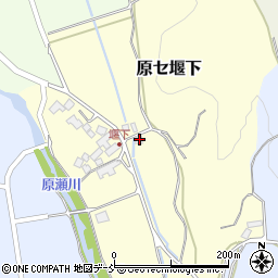 福島県二本松市原セ堰下179周辺の地図