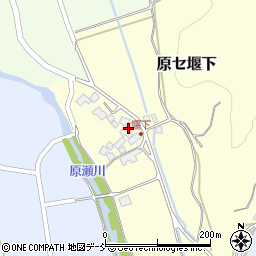 福島県二本松市原セ堰下183周辺の地図