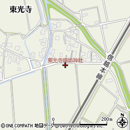 東光寺諏訪神社周辺の地図