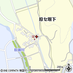 福島県二本松市原セ堰下106周辺の地図