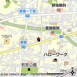 福島県二本松市若宮2丁目201周辺の地図