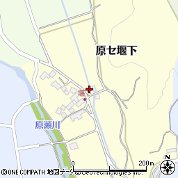 福島県二本松市原セ堰下105周辺の地図