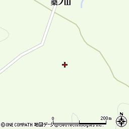 福島県川俣町（伊達郡）山木屋（下松林）周辺の地図