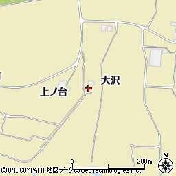 福島県南相馬市原町区鶴谷大沢周辺の地図