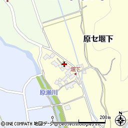 福島県二本松市原セ堰下191周辺の地図