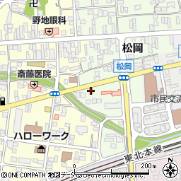 すき家二本松店周辺の地図