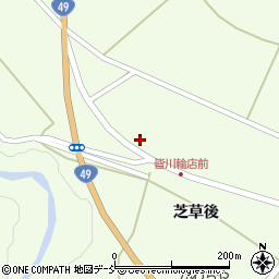 福島県耶麻郡西会津町野沢浦道添周辺の地図