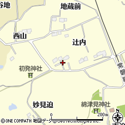 福島県南相馬市原町区江井（辻内）周辺の地図