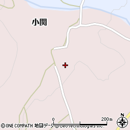 福島県二本松市小関208周辺の地図