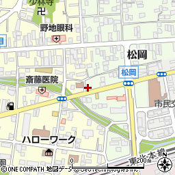 福島県二本松市松岡215周辺の地図