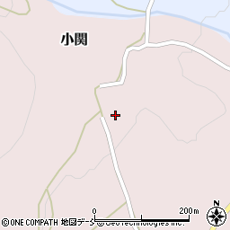 福島県二本松市小関206周辺の地図