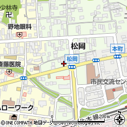 福島県二本松市松岡222周辺の地図