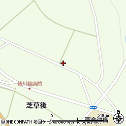 福島県西会津町（耶麻郡）野沢（芝草甲）周辺の地図