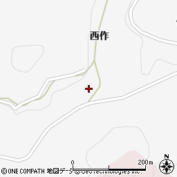 福島県二本松市針道（若宮）周辺の地図